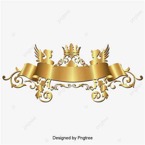 Gold Label Png Picture Gold Label Gold Pattern Vector Material Art Png Image For Free Download