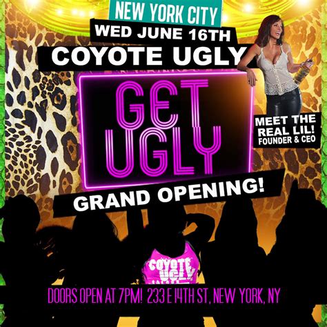 Coyote Ugly NYC Grand Opening – Coyote Ugly Saloon