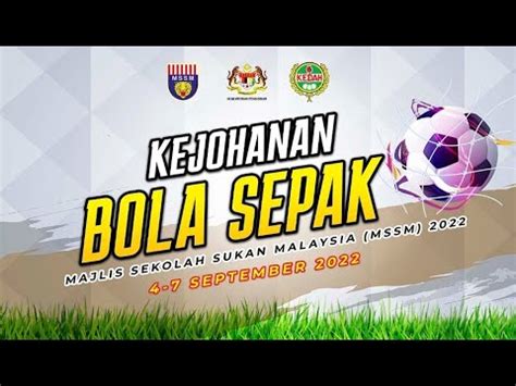 Perlawanan Akhir Bola Sepak Mssm Bawah Tahun Mss Selangor Vs Mss