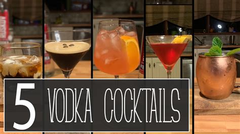 5 Easy Vodka Cocktails In 5 Minutes Make At Home Recipes Included