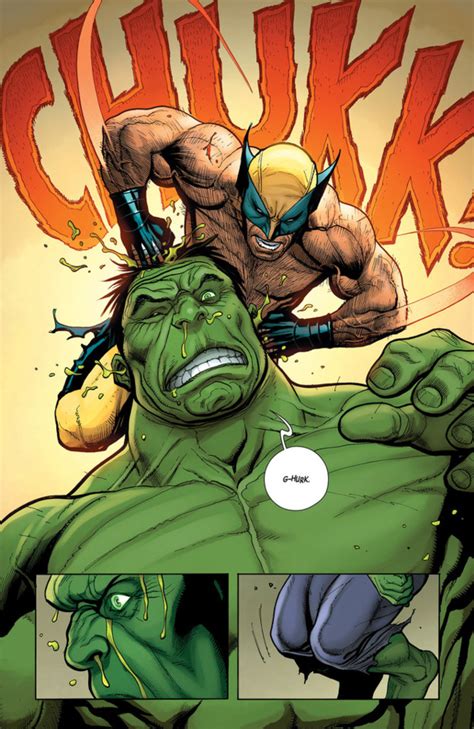 Wolverines Run The Hulk Gauntlet Battles Comic Vine