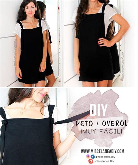 Diy Sewing Tutorial Paso A Paso Para Hacer Un Peto Pichi Overol