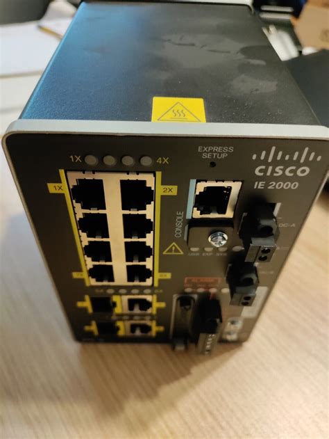 Cisco Ie 2000 Industrial Ethernet Switch Plc Automation Ie 2000 8tc G E