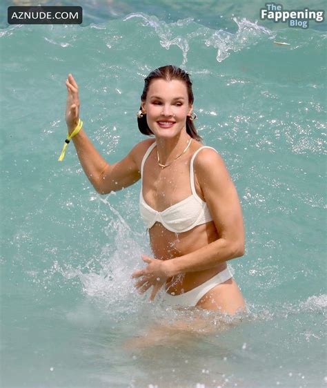 Joy Corrigan Stuns In Sexy Thong Bikini On Miami Beach Aznude