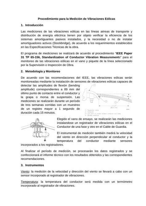 PDF Procedimiento Medición de Vibraciones DOKUMEN TIPS