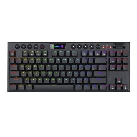 Ripley Teclado Mec Nico Redragon Horus Tkl K Sp Negro Sw Red Rgb