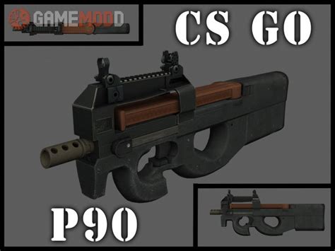 P90 Tommy Gun Cs 1 6 Skins Weapons P90 Gamemodd