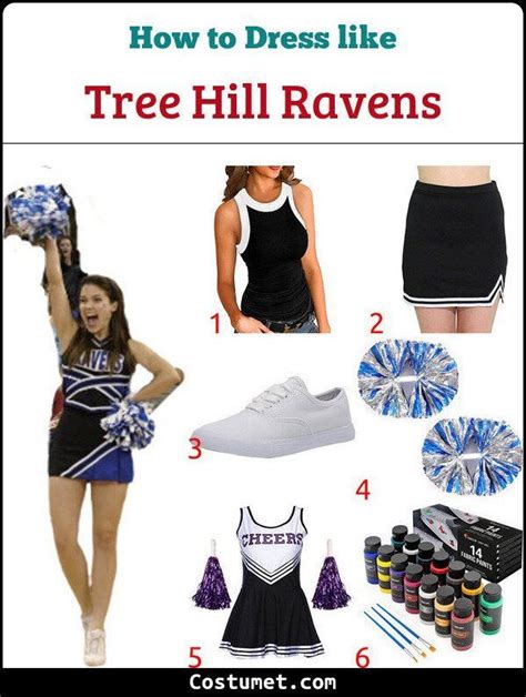 Tree Hill Ravens Cheerleaders (One Tree Hill) Costume for Halloween ...