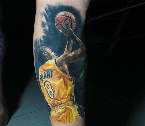 Kobe Bryant Tattoo By Steve Butcher Photo