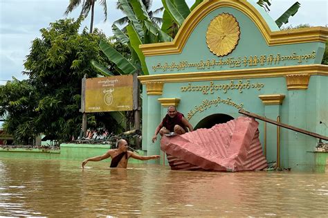 Myanmar Battles Yagi Floods As Vietnam Begins Clear Up