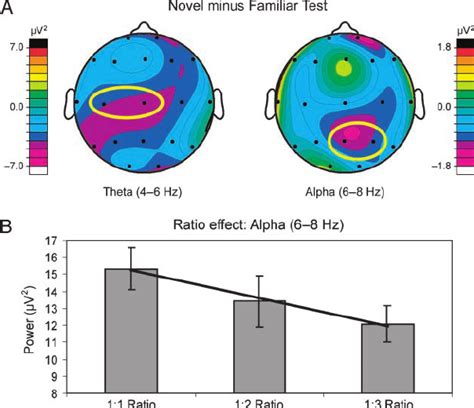 Spectral Power In The Theta And Alpha Frequency Bands For Novel And