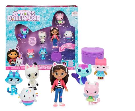 ZESTAW 7 FIGUREK GABBY S DOLLHOUSE KOCI DOMEK GABI Figurki Loombard Pl