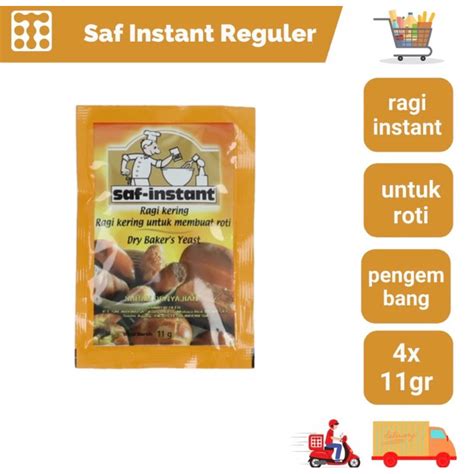 Jual Saf Instan Ragi Kering 11 Gram 4 Sachet Shopee Indonesia