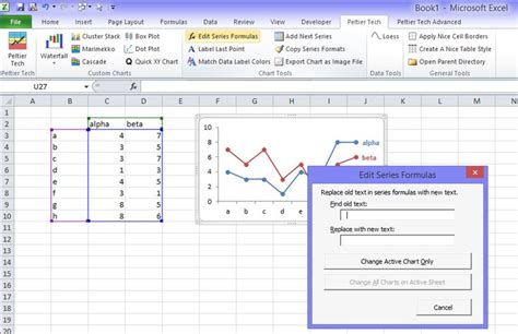 Peltier Tech Charts For Excel 4 0 Peltier Tech Series Formula Formula Dot Plot