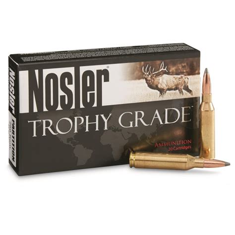 Nosler Custom Rifle Ammunition Partition Sporteque