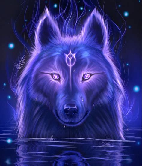 Aurora The Spirit Wolf Dani Haynes On Artstation At