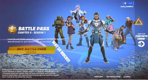 How Much Does The Battle Pass Cost Youtube