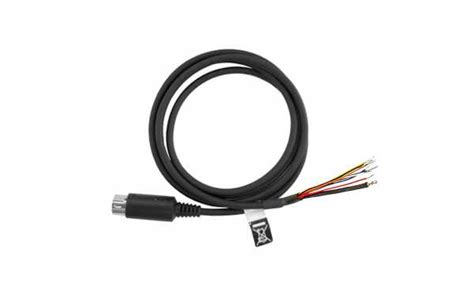 Yaesu Ct Cable Datos Mini Din Pins A Cables Desnudos