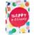 American Greetings Medium Gift Bag Happy Birthday Balloon Ct