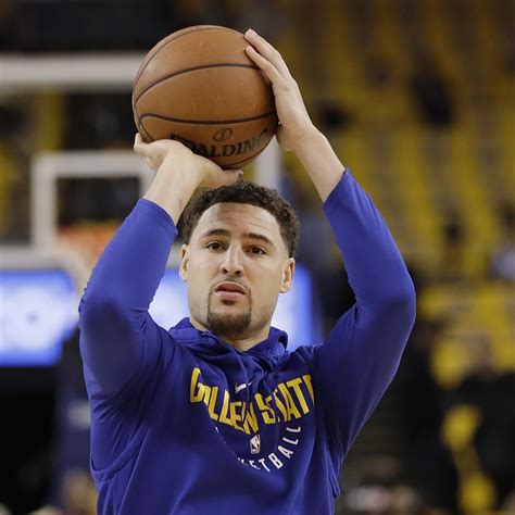 Klay Thompson Injury Reportedly Is High Ankle Sprain Plans To Play In