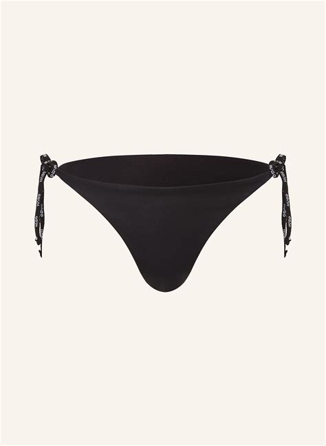 HUGO Triangel Bikini Hose PURE In Schwarz