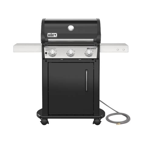 Barbecue Weber Spirit E 315 Gaz Naturel De 30 000 Btu à 3 Brûleurs Noir 47512001 Réno Dépôt