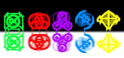 The Symbols of the Gods by GibbyfishART on DeviantArt