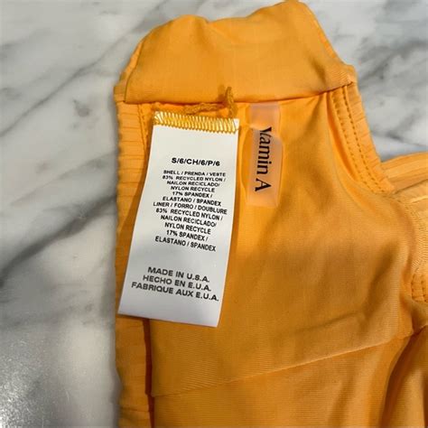 Vitamin A Swim Nwt Vitamin A Iced Mango Ecorib Kaya Bikini Top Poshmark