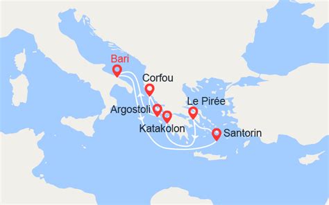 Croisière Iles grecques Grèce avec MSC Croisières 8 jours