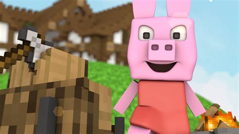 DESCUBRIMOS EL LUGAR SECRETO DE PEPPA PEPPA PIG EN MINECRAFT YouTube