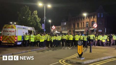 Leicester Disorder Police Make Eight More Arrests BBC News