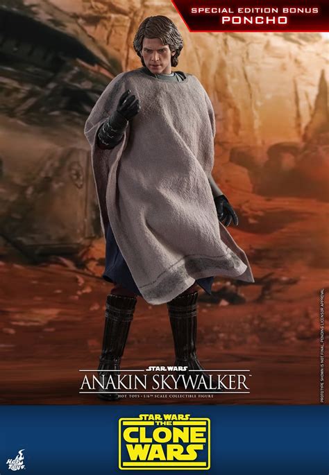 為了共和而奮戰不懈的時期 Hot Toys TMS 星際大戰複製人之戰安納金天行者Anakin Skywalker 比例人偶