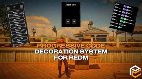 Redm Decoration System Vorp Core Rsg Core Qb Core Redem Rpx