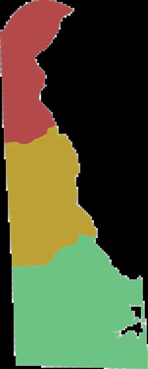 Delaware Regions Map Mapsof Net