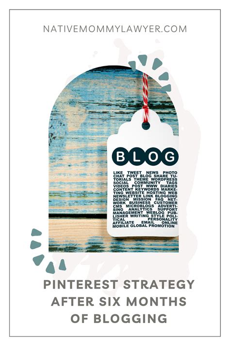 Pinterest Strategy After Six Months Of Blogging Pinterest Strategy Learn Pinterest Website