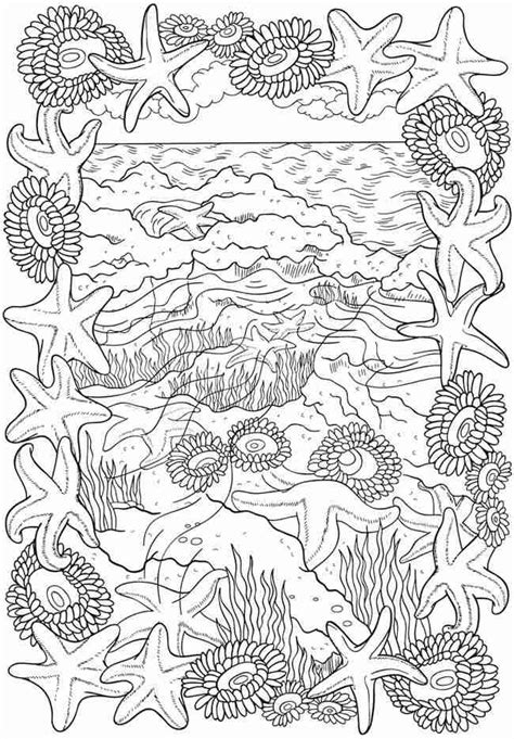 Ocean Adult Coloring Pages At Getdrawings Free Download