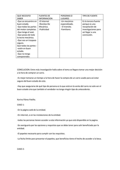 Actividades de aprestamiento competencia para manejar información cmi