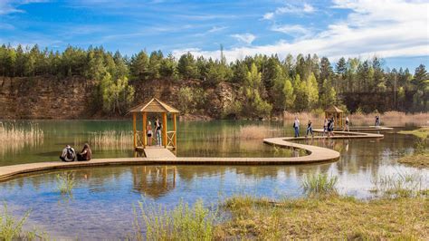 Gr Dek Park Polnische Malediven Parken Zufahrt Und Fu G Ngerbr Cken