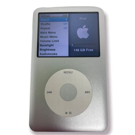 Apple Ipod Classic Gb Silver Mc J A