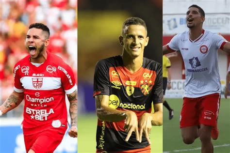 Jogadores Com Mais Gols Em 2023 Dos Clubes Da Série B Do Brasileirão