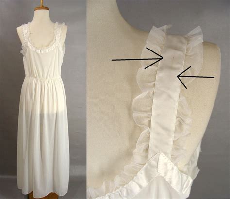 S Sheer White Sexy Honeymoon Nylon Lace Nightgown Wedding Bridal Blue Swan Lingerie Size