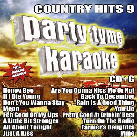 Party Tyme Karaoke Country Hits Vol 9 CD Walmart