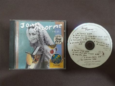 Cd Joan Osborne Relish 1995 Hobbies And Toys Music And Media Cds And Dvds On Carousell