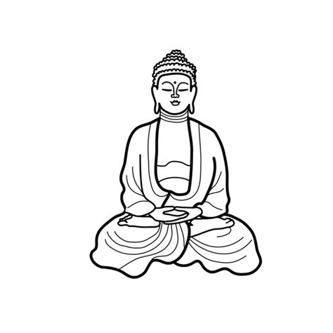 Budha Drawing Images Stock Photos D Objects Vectors