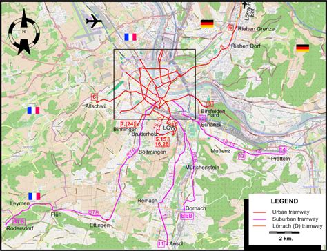 Bourgeon Resolver Recogiendo Hojas Basel Transport Map Enviar Mirar