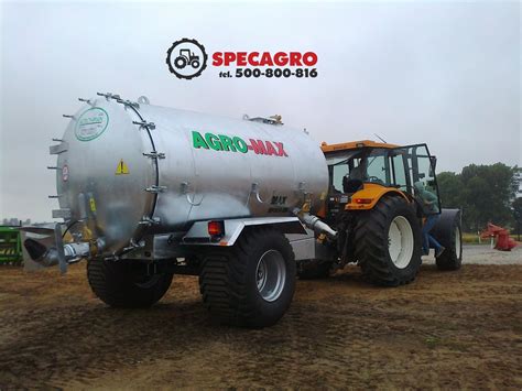 WÓZ ASENIZACYJNY AGRO-MAX Typ MAX 8.000-1/S – SPECAGRO