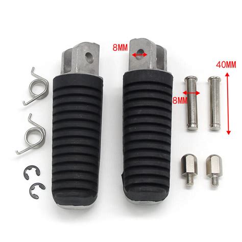 For Yamaha Motorcycle Front Footrest Pedal Footpegs Xj S Xjr Tdm