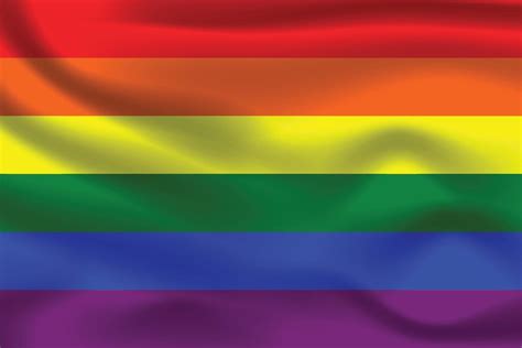 Rainbow Pride Flag For Lgbtq Free Vector Illustration 3225516 Vector