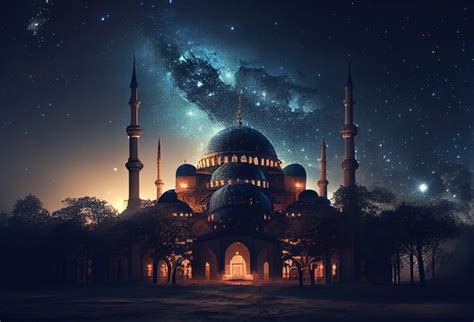 Blue Mosque Night