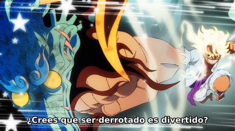 One Piece 1045 Luffy Supera el Poder de un Dios Transformación Más